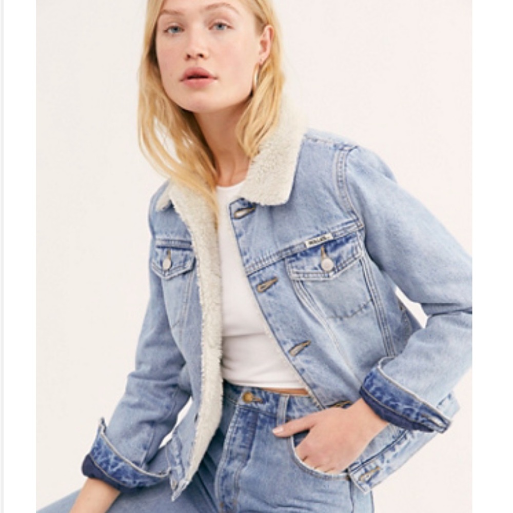 Rolla’s Sherpa Jacket in Stella Blue